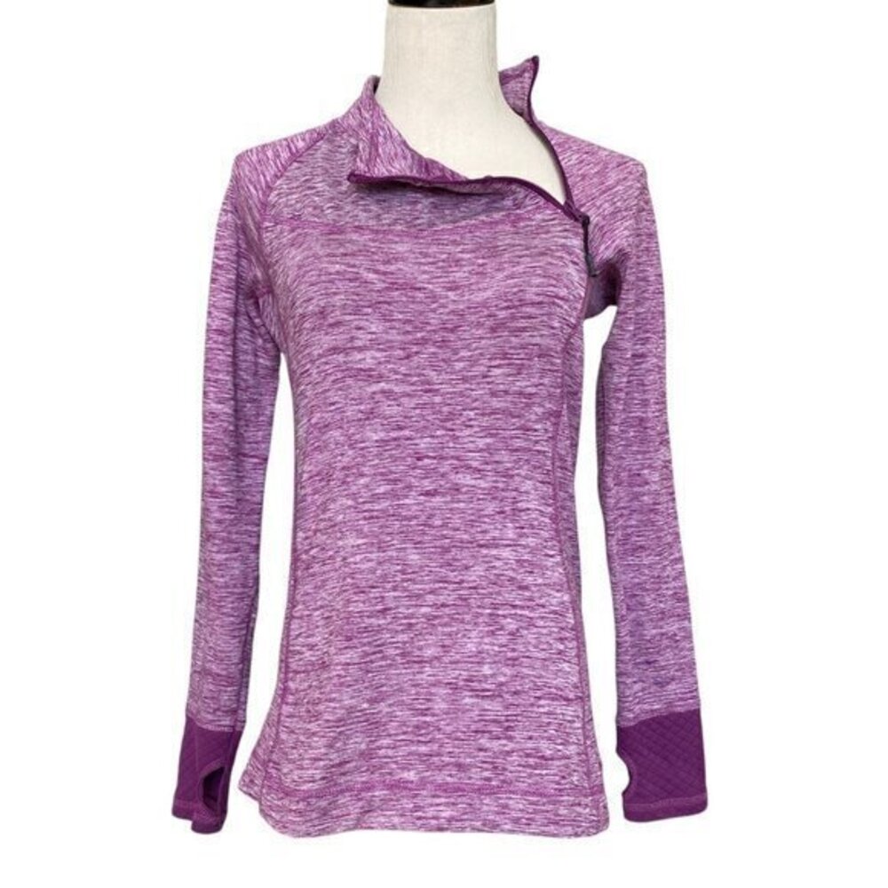 Eddie Bauer Side Quarter Zip Pullover Sweater - Hiking Outdoors - Size Small